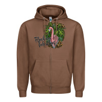 Chestnut flocking fabulous Zipper Hoodie - SublimationCraftShop
