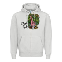 Dove Grey flocking fabulous Zipper Hoodie - SublimationCraftShop