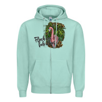 Seafoam flocking fabulous Zipper Hoodie - SublimationCraftShop