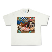 Pistachio American farm animals Urban Heavy Tee - RanaPortraitStore