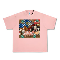 Salmon American farm animals Urban Heavy Tee - RanaPortraitStore