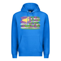 True Royal mardi gras duck call flag Premium Hoodie - MaliasSmallBusiness