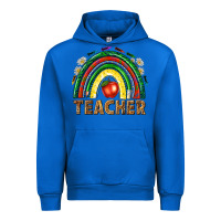 Cobalt rainbow teacher Urban Hoodie - NancyCooperArtShop