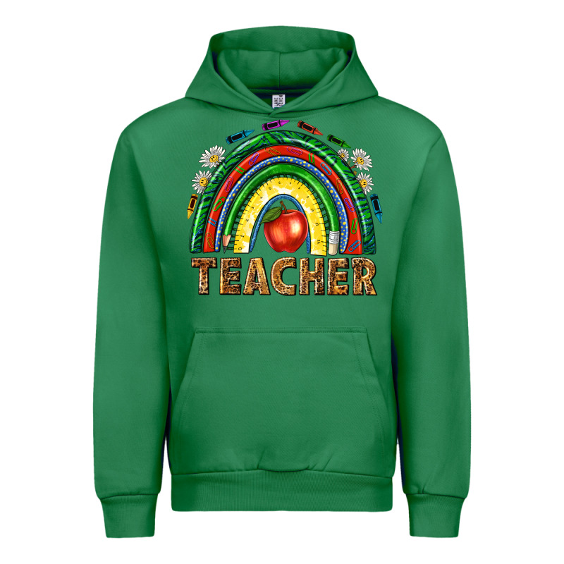 Rainbow Teacher Urban Hoodie by NancyCooperArtShop | Teevron