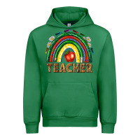 Emerald rainbow teacher Urban Hoodie - NancyCooperArtShop