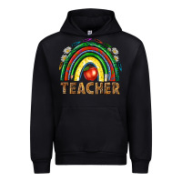 Foreset Green rainbow teacher Urban Hoodie - NancyCooperArtShop