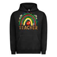 Pigment Black rainbow teacher Urban Hoodie - NancyCooperArtShop