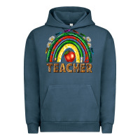 Pigment Midnight Navy rainbow teacher Urban Hoodie - NancyCooperArtShop