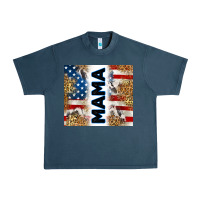 Midnight Navy American mama Urban Heavy Tee - RanaPortraitStore