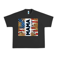 Pigment Black American mama Urban Heavy Tee - RanaPortraitStore