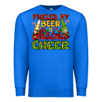 True Royal fueled by beer and christmas cheer with beer bottles Premium Sweatshirt - AdoDesignShop