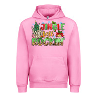 Fuchsia Pink jingle bell rockin' Urban Hoodie - MaliasSmallBusiness