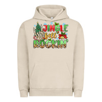 Pigment French Oak jingle bell rockin' Urban Hoodie - MaliasSmallBusiness