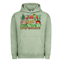 Pigment Oil Green jingle bell rockin' Urban Hoodie - MaliasSmallBusiness