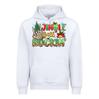 White jingle bell rockin' Urban Hoodie - MaliasSmallBusiness