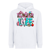 White teacher life Heavyweight Hoodie - AdoDesignShop