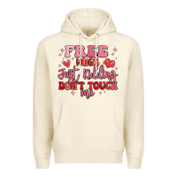 Sandshell free hugs just kidding don't touch me Premium Hoodie - MaliasSmallBusiness