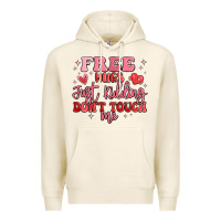 Tofu free hugs just kidding don't touch me Premium Hoodie - MaliasSmallBusiness