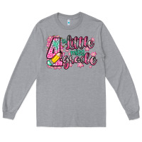 Heather Grey little miss 4th grade Long Sleeve Tee - Zillion Design Studio