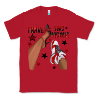 Red I Have Two Moods Black and Red Sneakers Afro Girl Classic Tee - texasbilliewilder