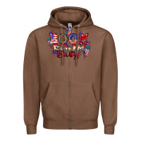 Chestnut Boom boom baby 4th of july Zipper Hoodie - CowGirlArtShop