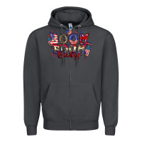 Smoke Boom boom baby 4th of july Zipper Hoodie - CowGirlArtShop