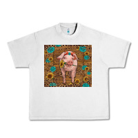 Lunar Rock baby pig Urban Heavy Tee - RanaPortraitStore