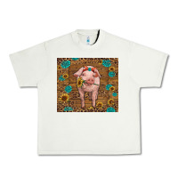 Pistachio baby pig Urban Heavy Tee - RanaPortraitStore