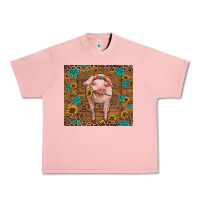 Salmon baby pig Urban Heavy Tee - RanaPortraitStore