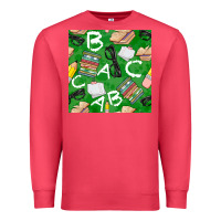 Cardinal english class seamless pattern Premium Sweatshirt - BundleAndBundleShop