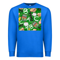 True Royal english class seamless pattern Premium Sweatshirt - BundleAndBundleShop