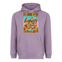 Lavender Fall gnomes Heavyweight Hoodie - Artiststas