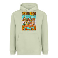 Matcha Fall gnomes Heavyweight Hoodie - Artiststas