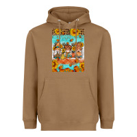 Toasted Coconut Fall gnomes Heavyweight Hoodie - Artiststas