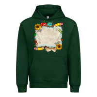 Forest Green school your text here Urban Hoodie - NancyCooperArtShop