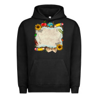 Pigment Black school your text here Urban Hoodie - NancyCooperArtShop