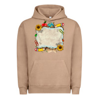 Pigment Burro school your text here Urban Hoodie - NancyCooperArtShop