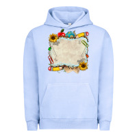 Pigment Grape Ice school your text here Urban Hoodie - NancyCooperArtShop