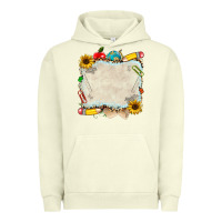 Pigment Pistachio school your text here Urban Hoodie - NancyCooperArtShop