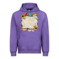 Tulip school your text here Urban Hoodie - NancyCooperArtShop