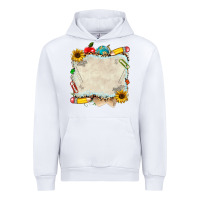 White school your text here Urban Hoodie - NancyCooperArtShop