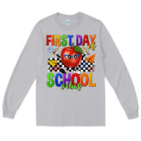 Moon Dust first day of school vibes Long Sleeve Tee - texasbilliewilder