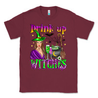 Burgundy drink up witches Classic Tee - Zillion Design Studio