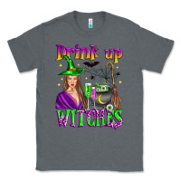 Charcoal Heather drink up witches Classic Tee - Zillion Design Studio