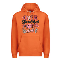 Carrot over stimulated moms club Premium Hoodie - MaliasSmallBusiness
