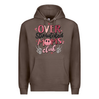 Coffee over stimulated moms club Premium Hoodie - MaliasSmallBusiness