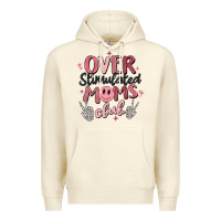 Sandshell over stimulated moms club Premium Hoodie - MaliasSmallBusiness