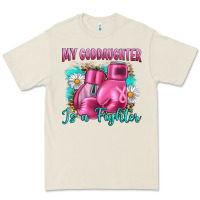 Bone Breast Cancer my Goddaughter is a fighter Premium Tee - Artiststas