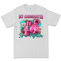 Breast Cancer My Goddaughter Is A Fighter Premium Tee | Teevron