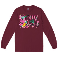 Burgundy little miss 3rd grade Long Sleeve Tee - Zillion Design Studio